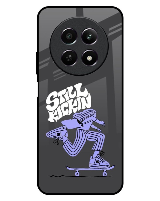Still Kickin Premium Glass Cover for Realme C65 5G