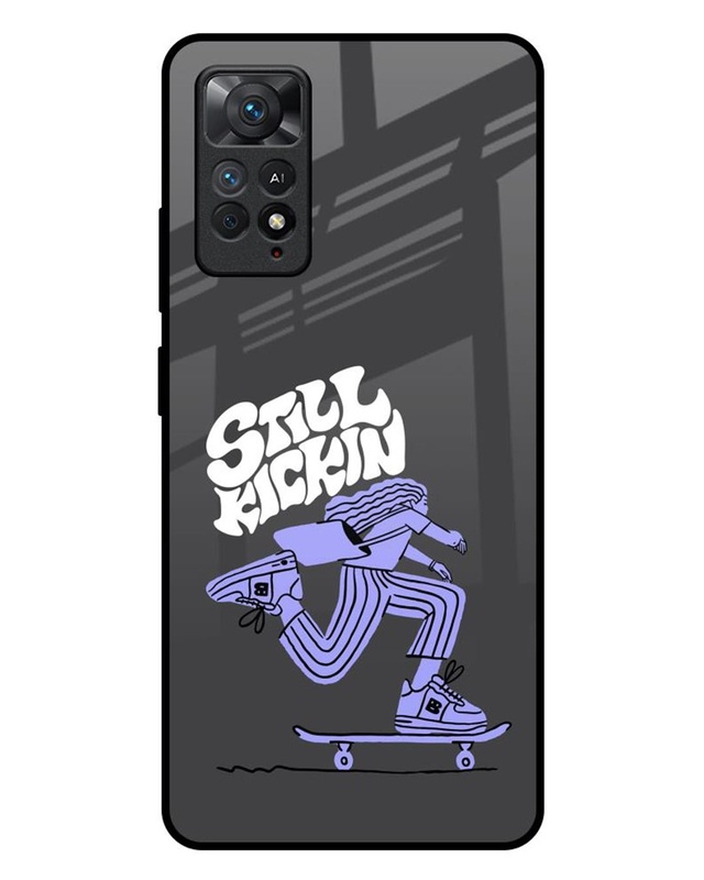 Still Kickin Premium Glass Cover for Redmi Note 11 Pro Plus 5G