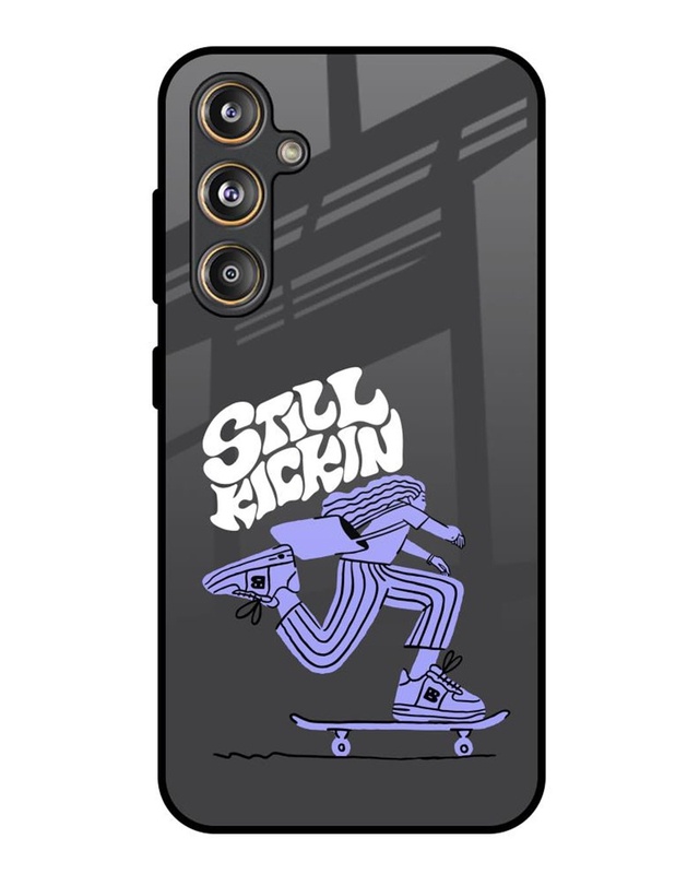 Still Kickin Premium Glass Cover for Samsung Galaxy F55 5G