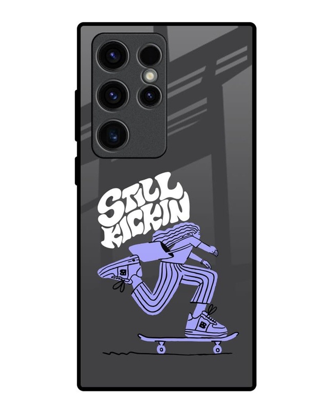 Still Kickin Premium Glass Cover for Samsung Galaxy S23 Ultra 5G