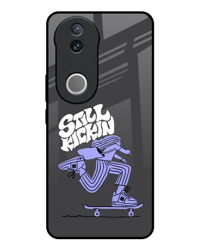 Still Kickin Premium Glass Cover for Vivo V50e 5G