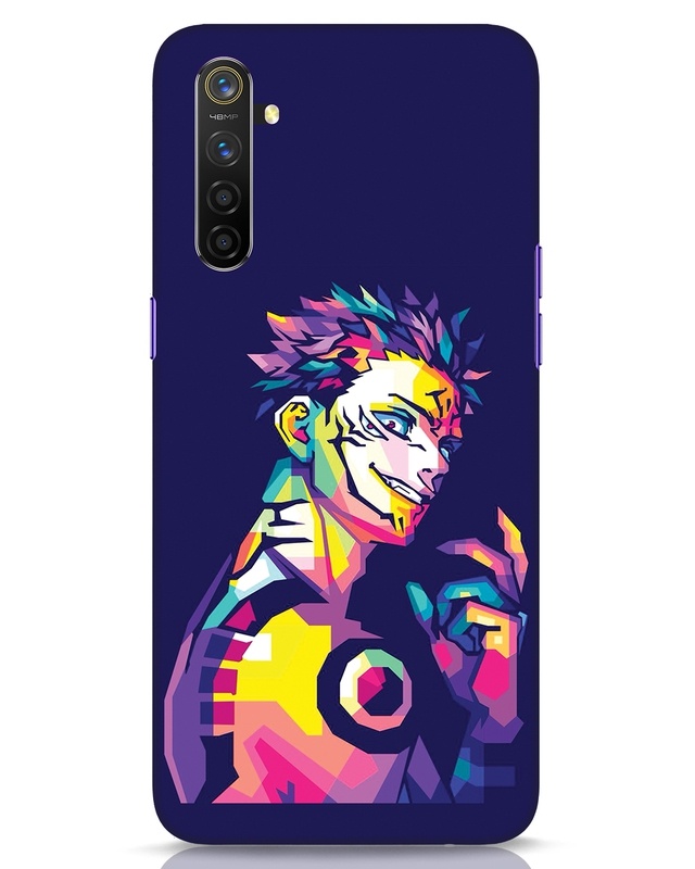 Shop Sukuna Designer Hard Cover for Realme 6-Front