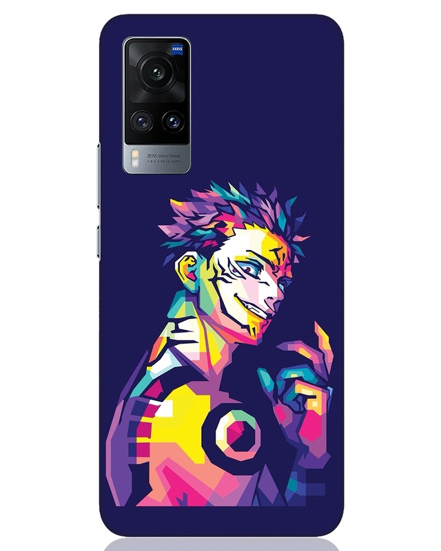 Shop Sukuna Designer Hard Cover for Vivo X60-Front
