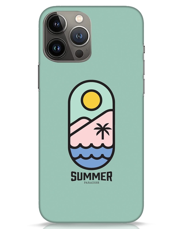 Shop Summer Paradise Designer Hard Cover for iPhone 13 Pro Max-Front