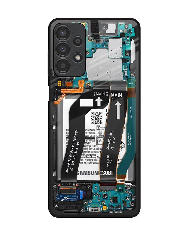 Teardown Premium Glass Cover for Samsung Galaxy A13(Shock Proof, Scratch Resistant)