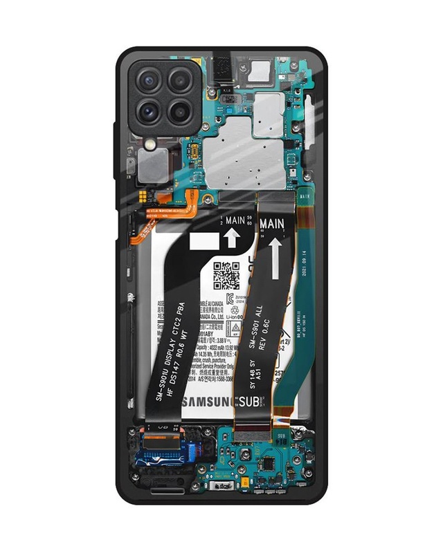 Teardown Premium Glass Cover for Samsung Galaxy A22(Shock Proof, Scratch Resistant)