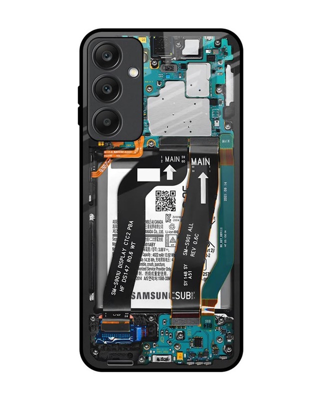 Teardown Premium Glass Cover for Samsung Galaxy A25 5G(Shock Proof, Scratch Resistant)