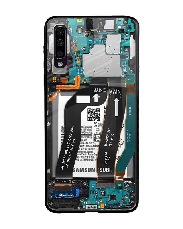 Teardown Premium Glass Cover for Samsung Galaxy A50(Shock Proof, Scratch Resistant)