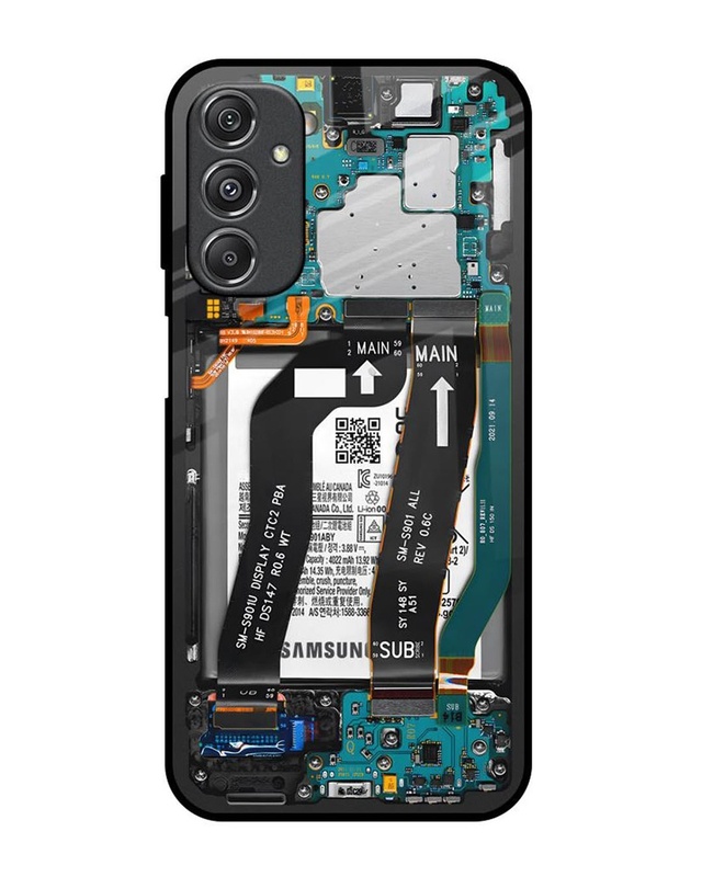 Teardown Premium Glass Cover for Samsung Galaxy M34 5G(Shock Proof, Scratch Resistant)