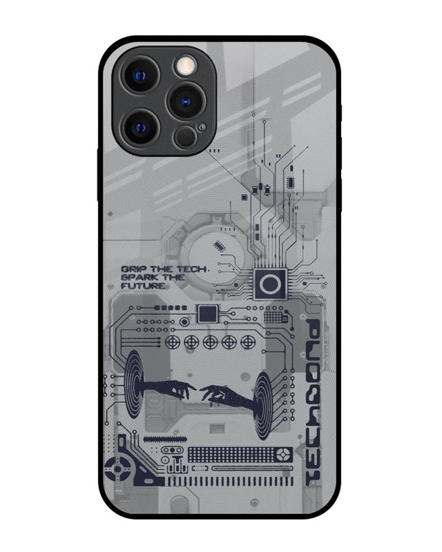 Shop Technobond Premium Glass Cover for Apple iPhone 12 Pro-Front