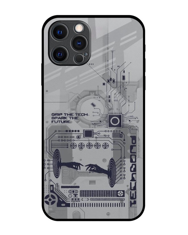 Shop Technobond Premium Glass Cover for Apple iPhone 12 Pro Max-Front