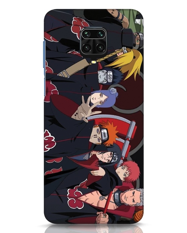The Akatsuki Designer Hard Cover for Xiaomi Redmi Note 9 Pro Max