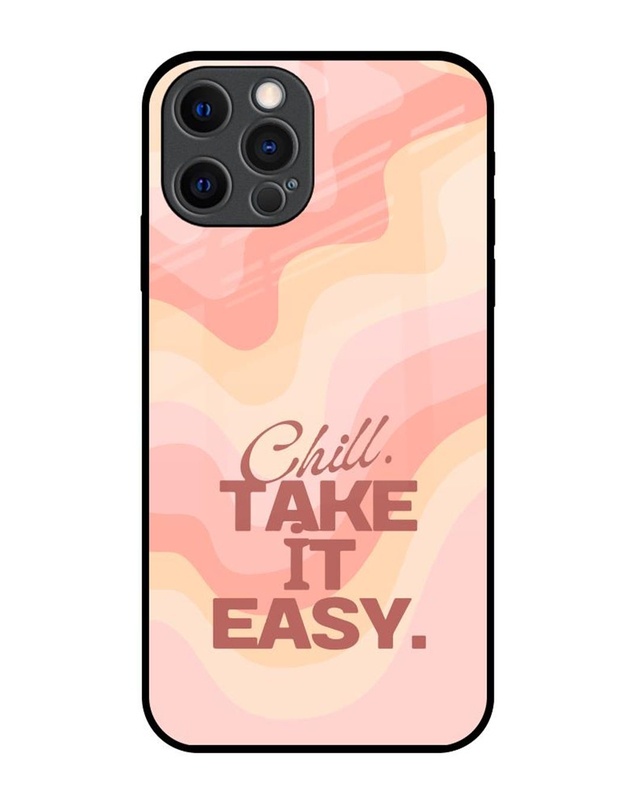 Shop The Chill Side Premium Glass Cover for Apple iPhone 12 Pro-Front
