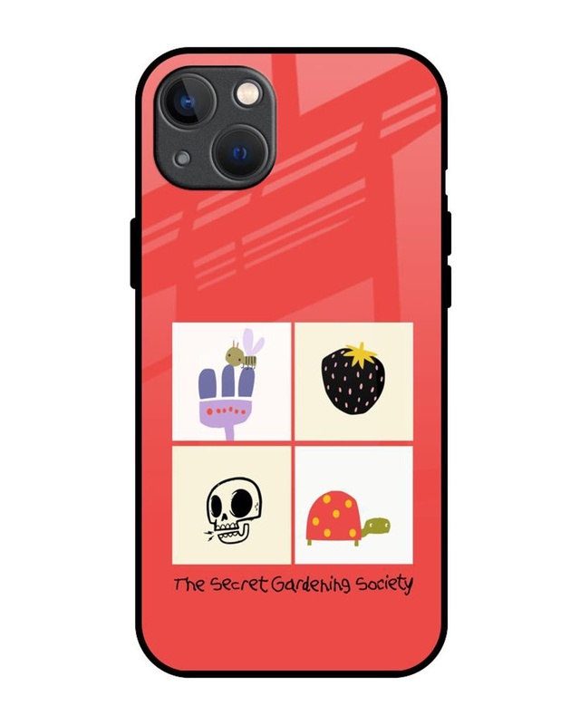 The Secret Gardening Society Premium Glass Cover for Apple iPhone 13 Mini