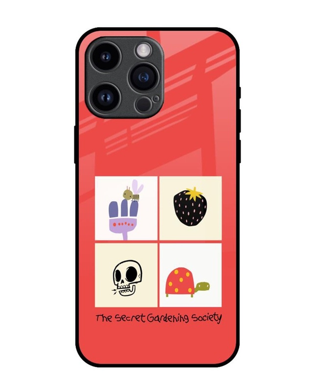 The Secret Gardening Society Premium Glass Cover for Apple iPhone 14 Pro Max