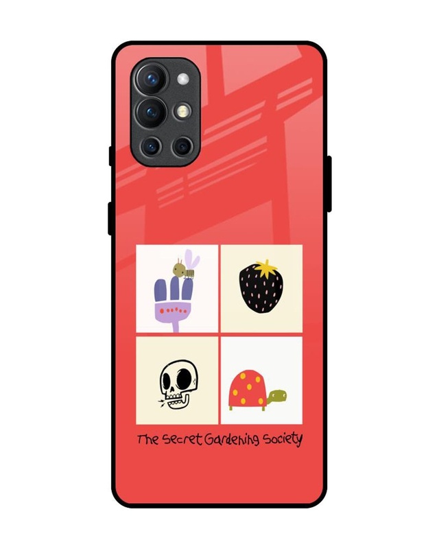 The Secret Gardening Society Premium Glass Cover for OnePlus 9R