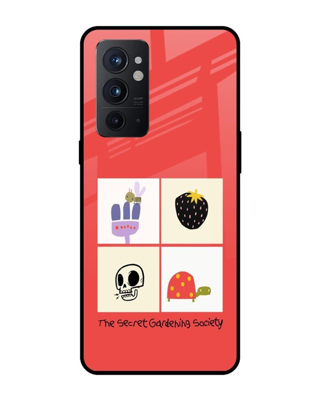 The Secret Gardening Society Premium Glass Cover for OnePlus 9RT