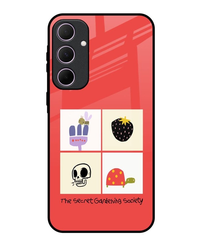 The Secret Gardening Society Premium Glass Cover for Samsung Galaxy A35 5G