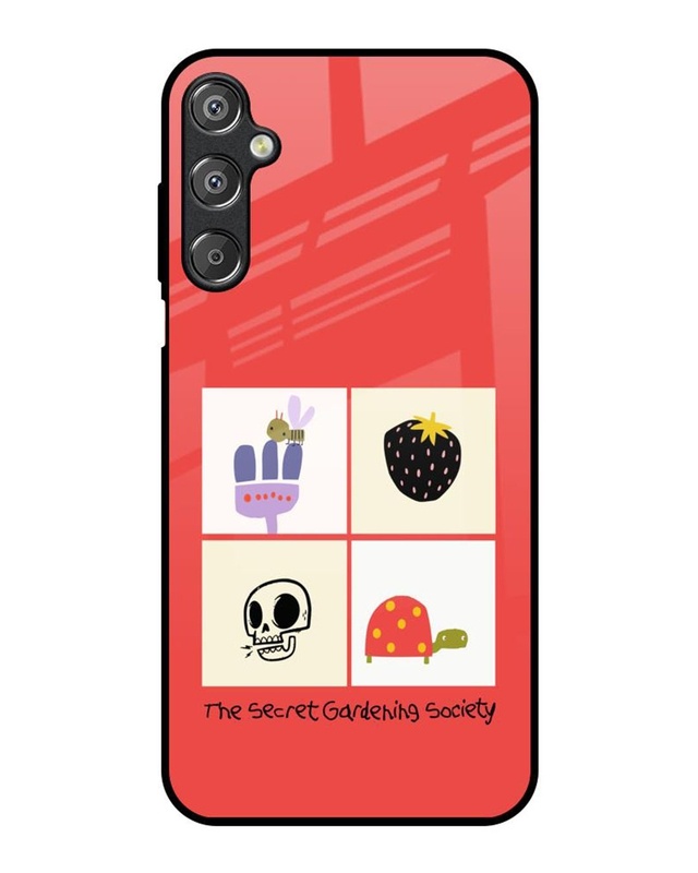 The Secret Gardening Society Premium Glass Cover for Samsung Galaxy F15 5G
