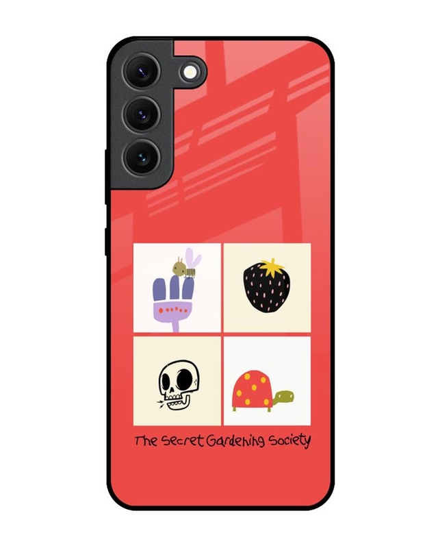 The Secret Gardening Society Premium Glass Cover for Samsung Galaxy S22 5G