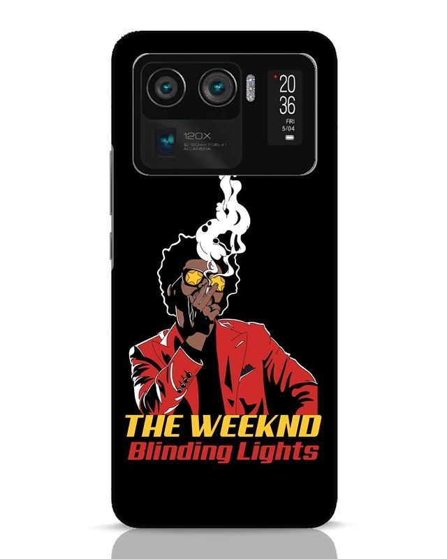 Shop The Weeknd Smoke Designer Hard Cover for Mi 11 Ultra-Front