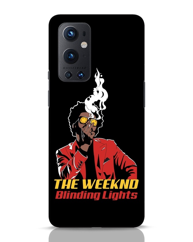 Shop The Weeknd Smoke Designer Hard Cover for OnePlus 9 Pro-Front