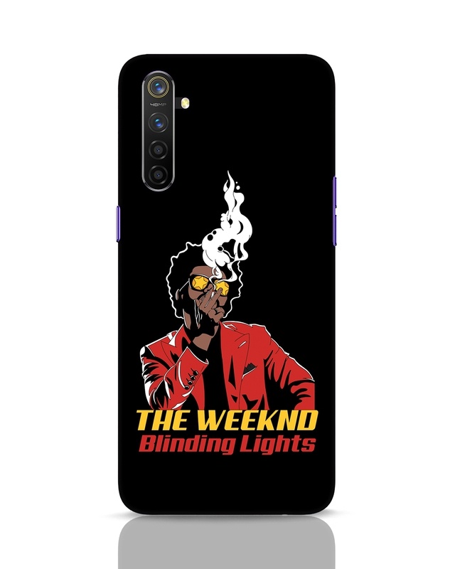 Shop The Weeknd Smoke Designer Hard Cover for Realme 6-Front