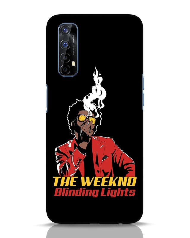 Shop The Weeknd Smoke Designer Hard Cover for Realme 7-Front