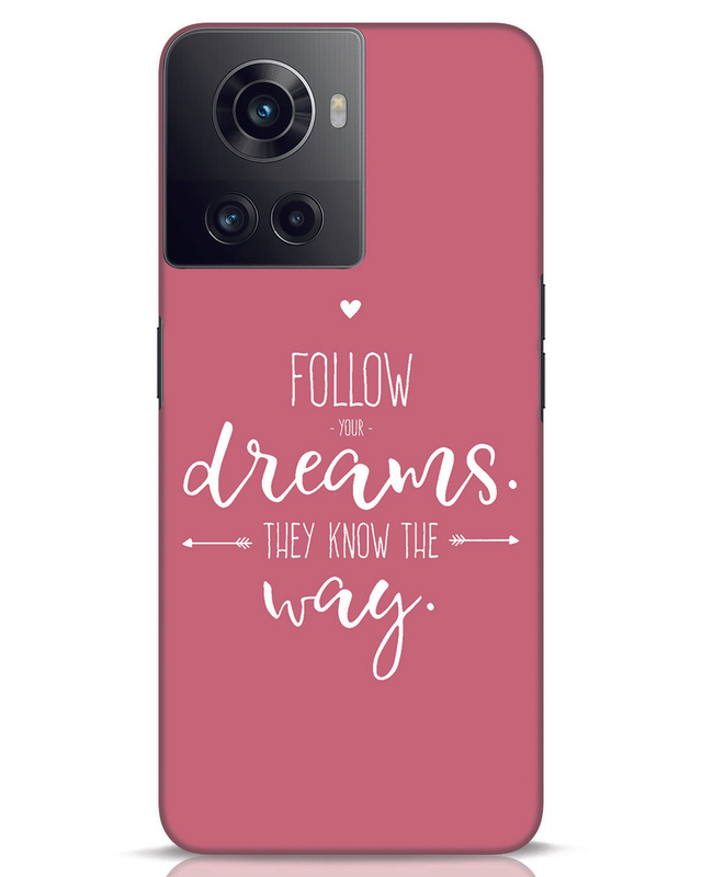 Shop They Know The Way Designer Hard Cover for OnePlus 10 R-Front