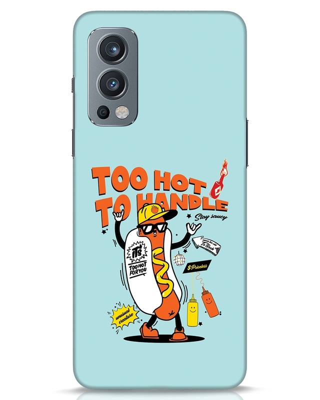 Shop Too Hot To Handle Designer Hard Cover for OnePlus Nord 2-Front
