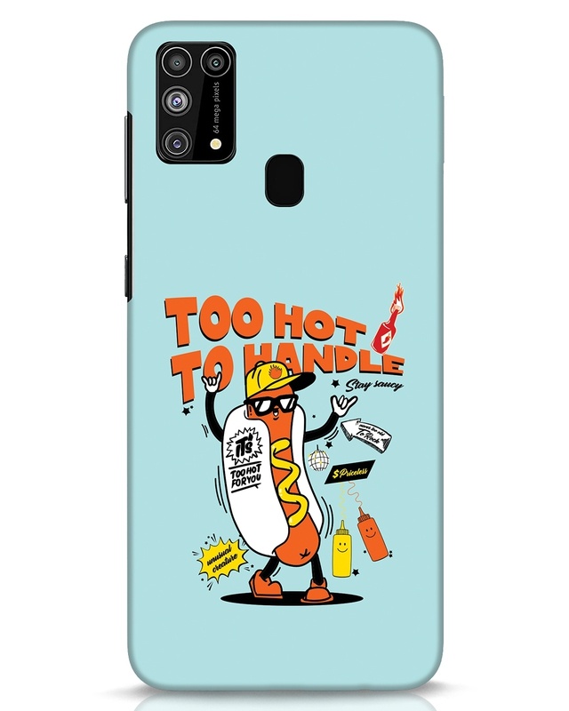 Shop Too Hot To Handle Designer Hard Cover for Samsung Galaxy M31-Front