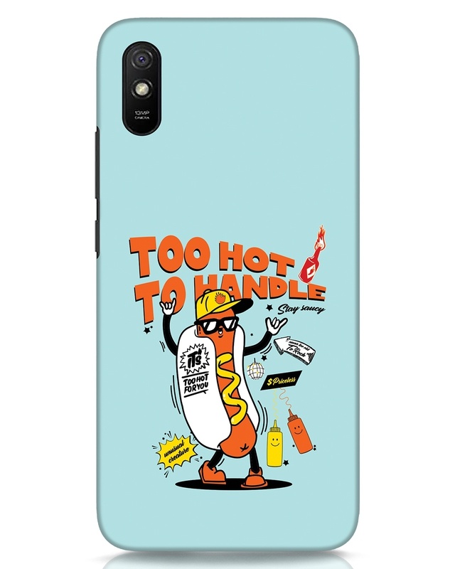 Shop Too Hot To Handle Designer Hard Cover for Xiaomi Redmi 9A-Front