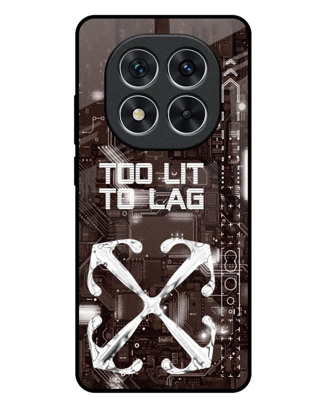 Too Lit To Lag Premium Glass Cover for Redmi Note 14 Pro 5G