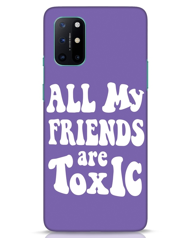 Shop Toxic Friends Designer Hard Cover for OnePlus 8T-Front