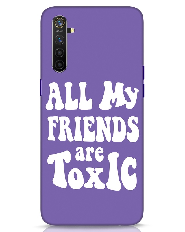 Shop Toxic Friends Designer Hard Cover for Realme 6-Front