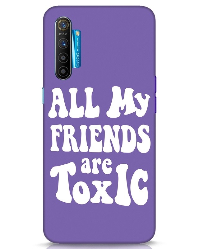 Shop Toxic Friends Designer Hard Cover for Realme XT-Front
