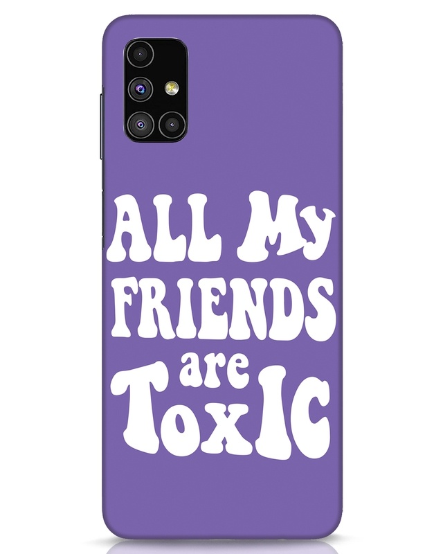 Shop Toxic Friends Designer Hard Cover for Samsung Galaxy M51-Front