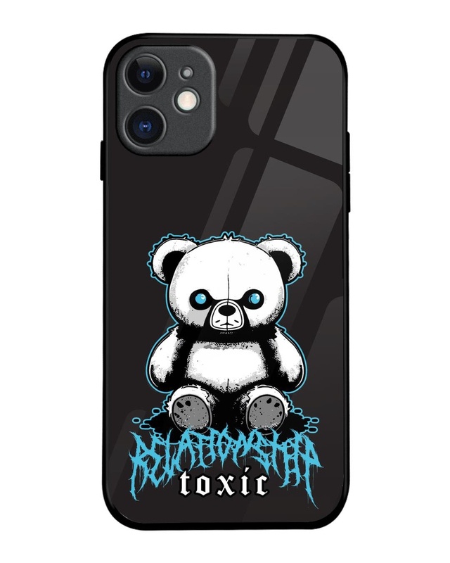Shop Toxic Love Premium Glass Cover for Apple iPhone 11-Front