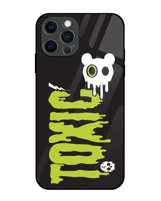 Shop Toxic Premium Glass Cover for Apple Iphone 12 Pro-Front
