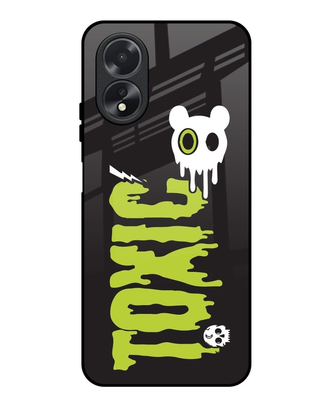 Toxic Premium Glass Cover for Oppo A18