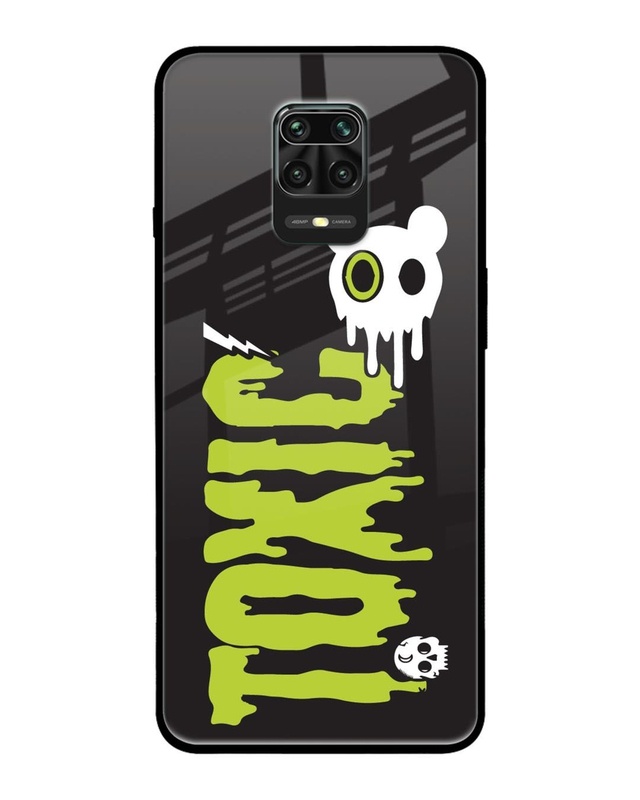 Shop Toxic Premium Glass Cover for Redmi Note 9 Pro Max-Front
