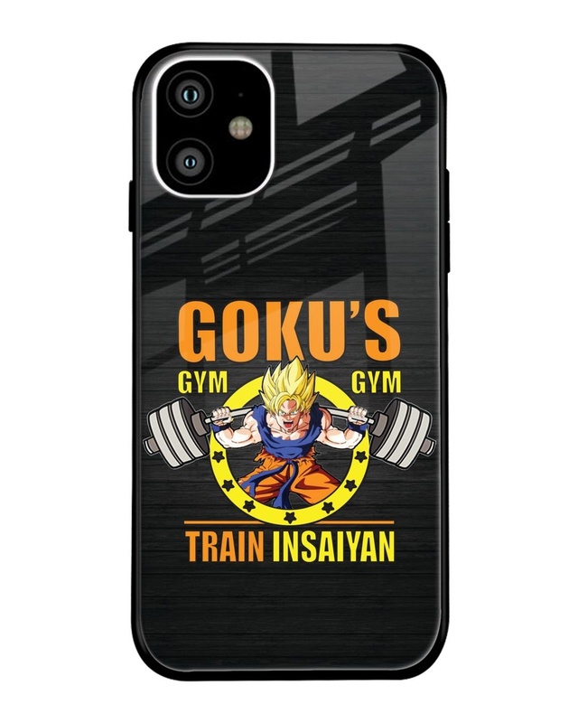 Shop Train Insaiyan Premium Glass Case for Apple iPhone 11 (Shock Proof,Scratch Resistant)-Front