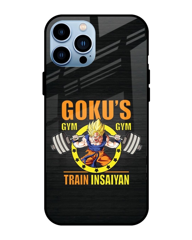 Shop Train Insaiyan Premium Glass Case for Apple iPhone 13 Pro (Shock Proof,Scratch Resistant)-Front