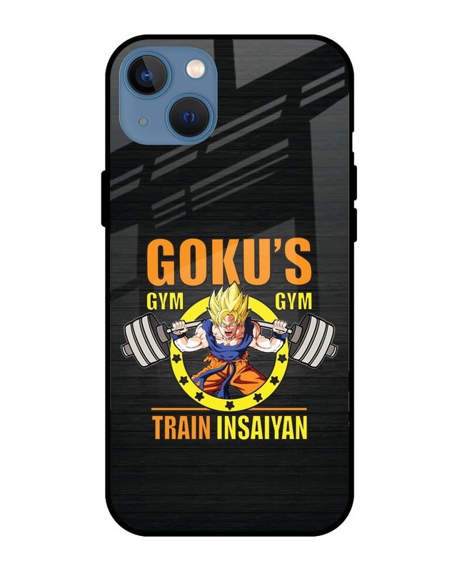 Shop Train Insaiyan Premium Glass Case for iPhone 13 mini (Shock Proof, Scratch Resistant)-Front
