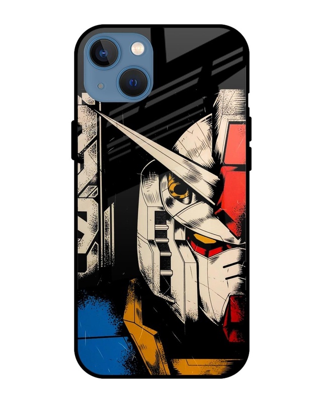 Shop Transformer Art Premium Glass Case for iPhone 13 mini (Shock Proof, Scratch Resistant)-Front