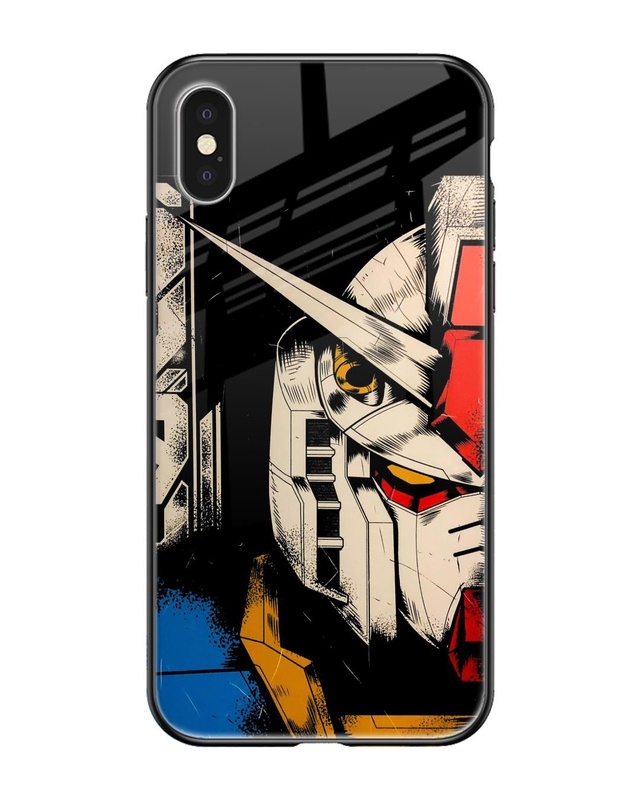 Shop Transformer Art Premium Glass Case for iPhone XS Max (Shock Proof, Scratch Resistant)-Front