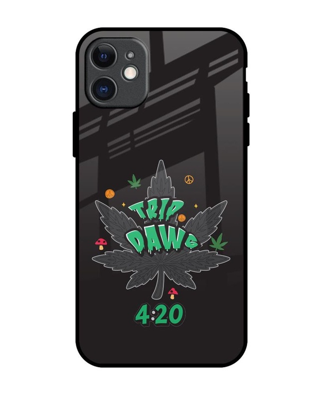 Shop Trip Dawg Premium Glass Cover for Apple iPhone 11-Front