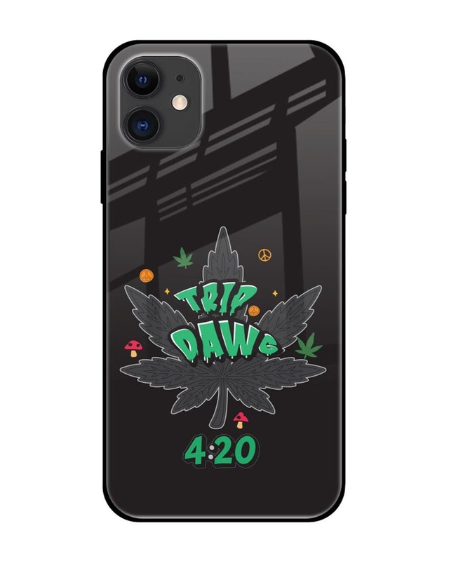 Shop Trip Dawg Premium Glass Cover for Apple iPhone 12-Front