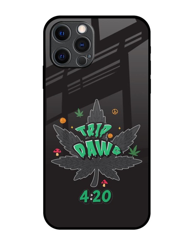 Shop Trip Dawg Premium Glass Cover for Apple iPhone 12 Pro Max-Front