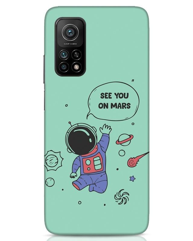 Shop Trip To Mars Designer Hard Cover for Xiaomi Mi 10T-Front